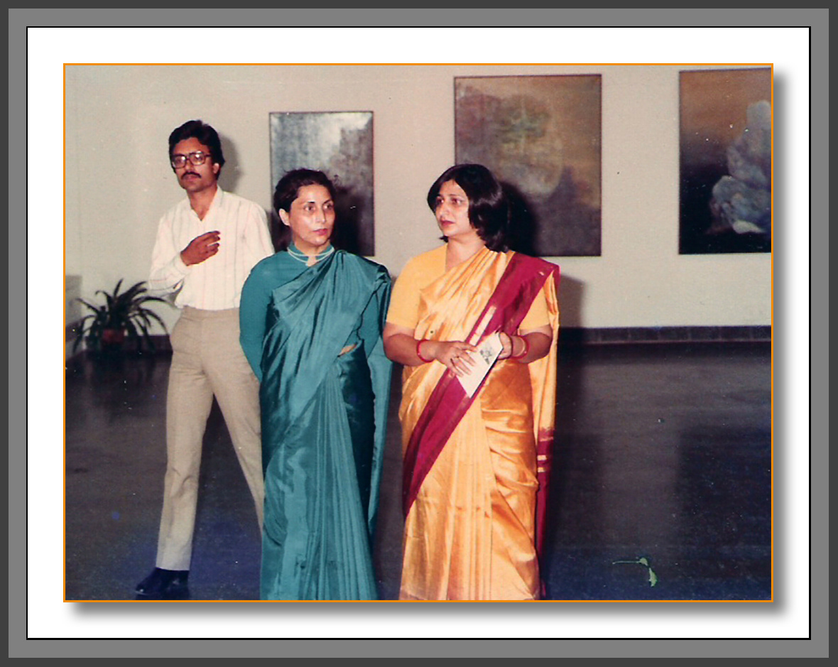 Manohar Kaul's daughters Uma and Usha