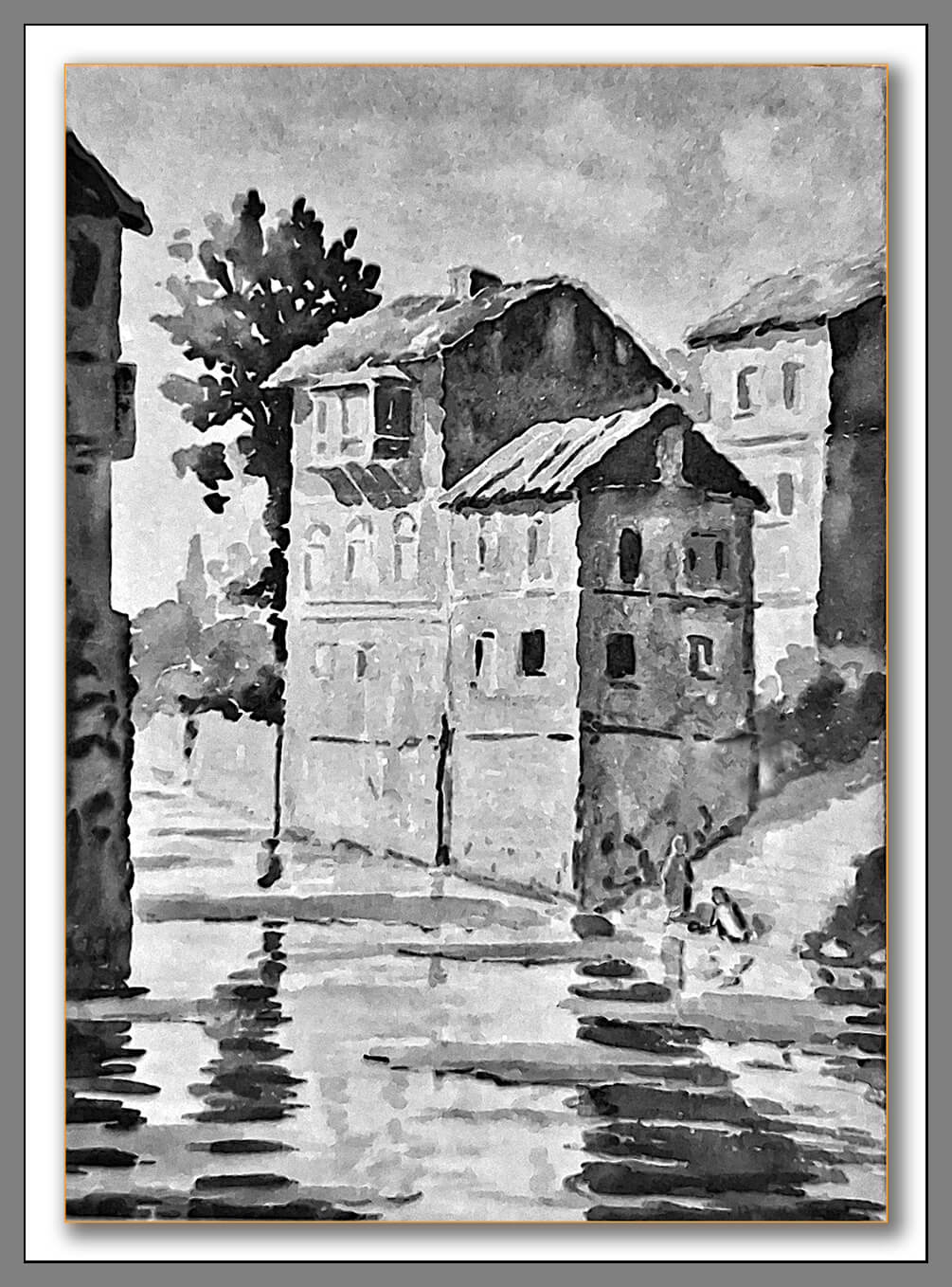 Sun Wash, painting – 1957 exhibition