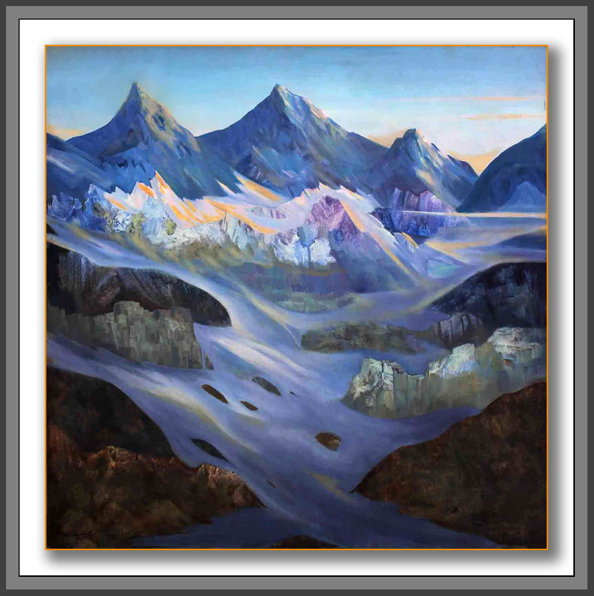 painting – 1985 exhibition